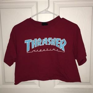 Thrasher cropped shirt